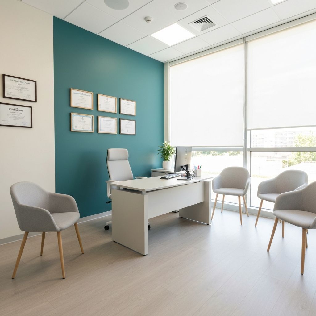 Profesjonalna sala konsultacyjna Faith Clinic